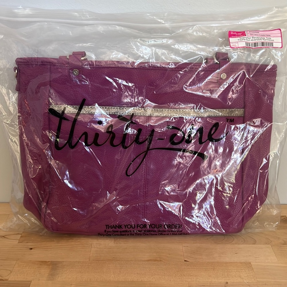 Townsfair Reversible Tote - Palace of Jewells Pebble